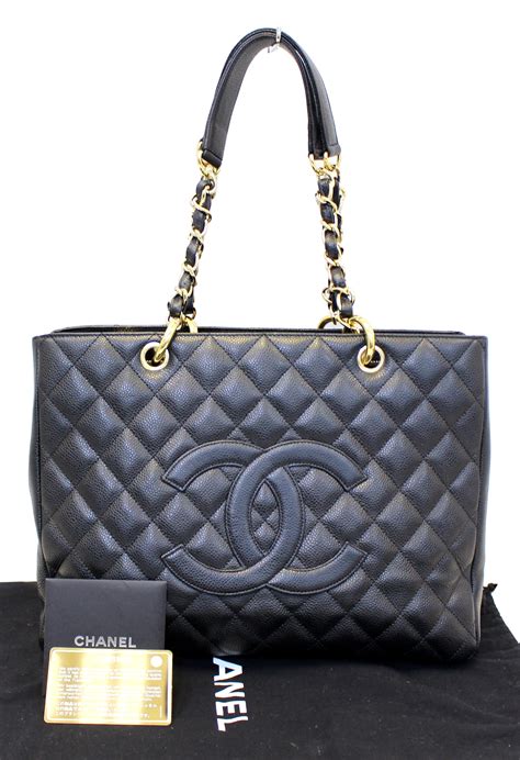 chanel leather tote|chanel leather tote handbags.